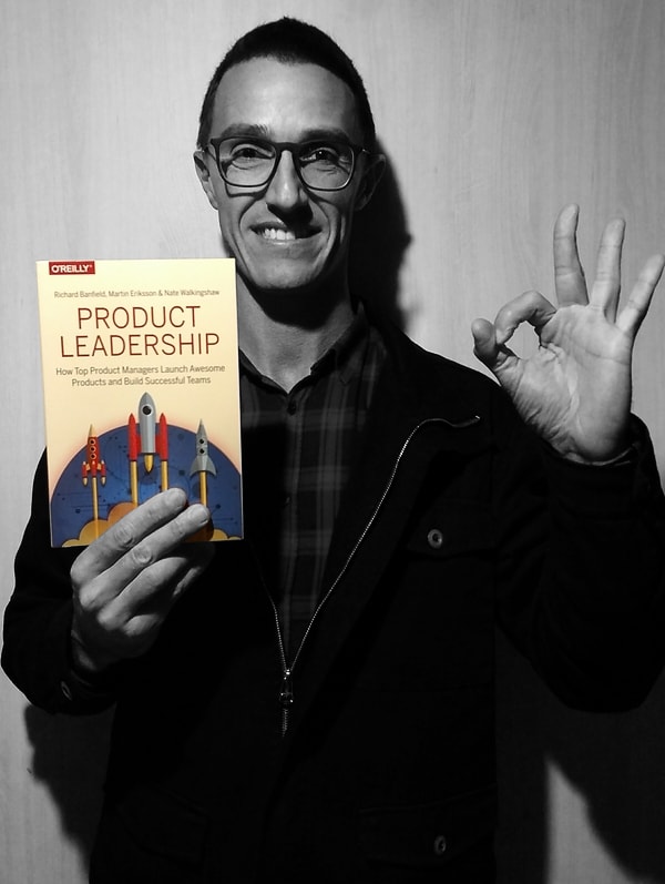 Me and Product Leadership book